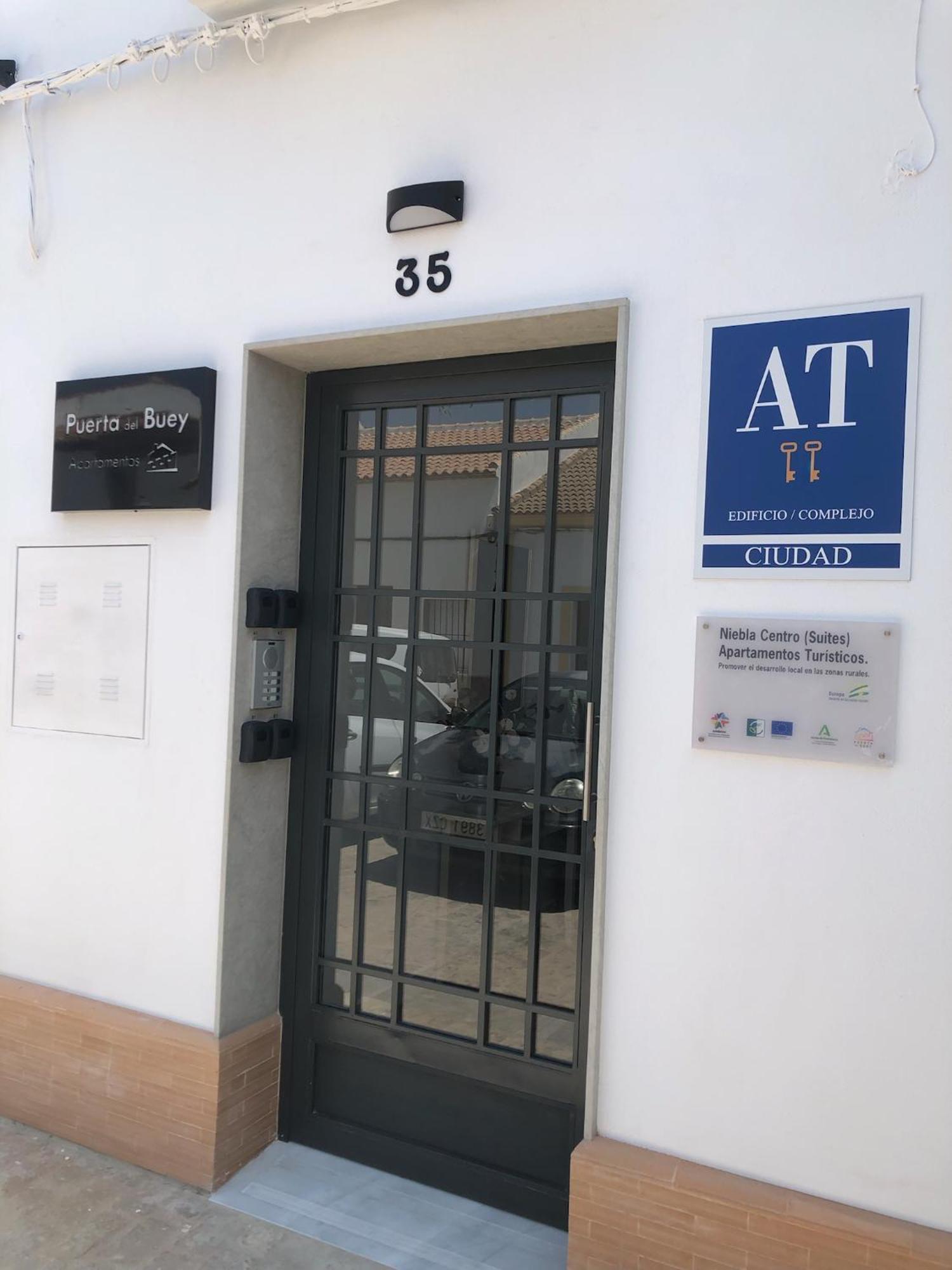 Puerta Del Buey Apartamentos Niebla Esterno foto